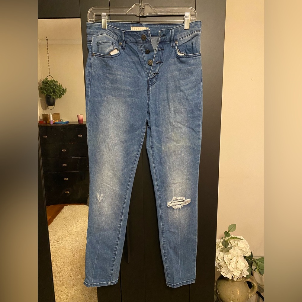 High rise skinny Jean
